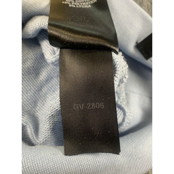 Avenue George V Paris Hoodie Light Blue Sweatshirt Rhinestone Men's Size Large - Picture 9 of 12